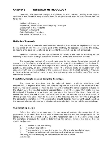 methodology   research paper examples  methodology