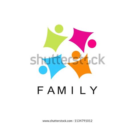 colored family logo