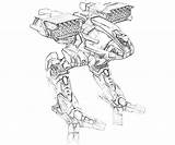 Mechwarrior Catapult Online Views Coloring Pages Printable sketch template