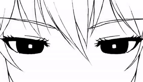 anime eyes opening