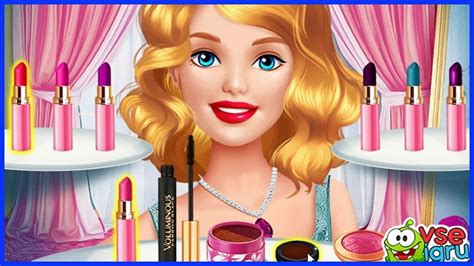 barbie makeover game barbie game  girls barbie beauty tutorials