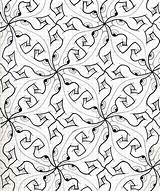 Escher Tessellation Colorare Symmetry Geometry Tessellations Parkettierung Vorlage Reptiles Pages Coloriage Aquarelle Patroon Vorlagen Optische Illusies Tesselations Surreale Pagine Opera sketch template