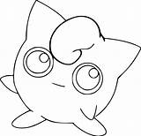 Pokemon Jigglypuff Coloring Pages Revealing Printable Getcolorings Color Getdrawings sketch template