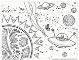 Coloring Space Pages Solar System Drawing Book Planets Kids Planet Eclipse Worksheets Outer Printable Project Sheets Adults Earth Stars Print sketch template