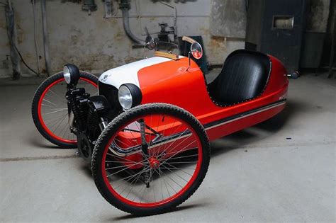 wheeled electric bicycle   morgan wannabe