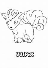 Pokemon Coloring Pages Vulpix Fire Type Shinx Eevee Print Krabby Color Printable Colorings Getcolorings Bubakids Thousands Through Line Ads Google sketch template