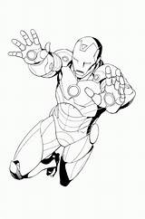 Iron Man Coloring Ironman Clip Clipart Pages Armored Adventures Inks Book Colorare Da Colors Line Atkins Robertatkins Package Cliparts Area sketch template