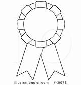 Ribbon Award Blue Clipart Awards Illustration Royalty Franzwa Charley Clipground Sample Tags sketch template