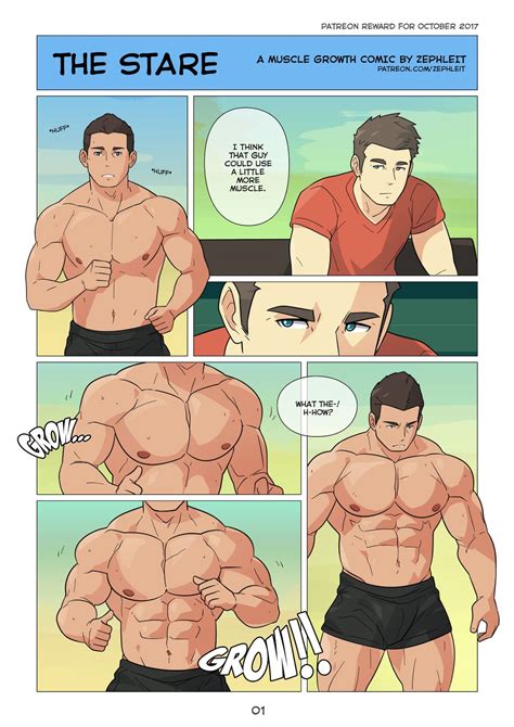 [zephleit] muscle growth comic [eng] myreadingmanga