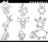 Fumetto Colorare Animali Hanno Allevamento Messo Animals Kleurend Geplaatst Dieren Labyrinth Maze sketch template