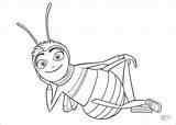 Bee Movie Barry Coloring Pages Benson Bees Berry Printable Drawing Colorir Color Bērnu sketch template