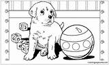 Realistic Pages Puppy Coloring Color Print Coloringpagesonly Kids sketch template