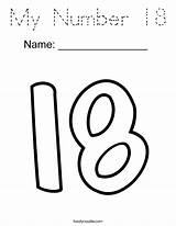 18 Number Coloring Pages Numbers Worksheets Preschool Noodle Twisty Template Tracing Color Twistynoodle Printable Activities Cursive Block Built California Usa sketch template