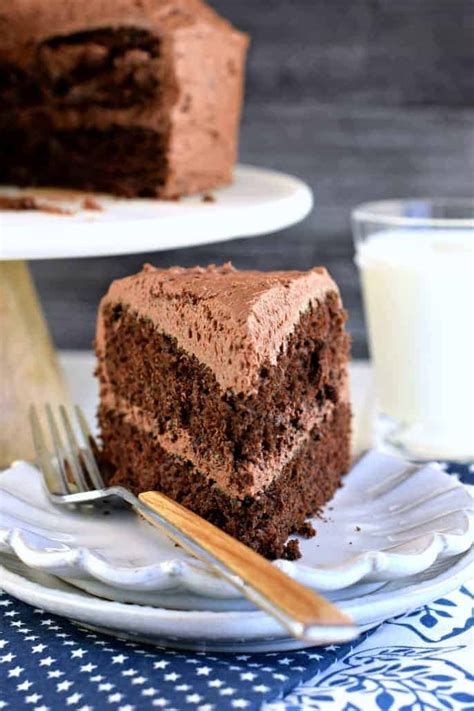 Perfect Chocolate Cake With Chocolate Buttercream Frosting Recipe Best