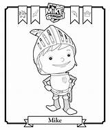Mike Coloring Pages Knight Fun Kids Colouring Ridders Kleurplaten Printable Personal Create Sheets Visit Do Shield Preschool sketch template