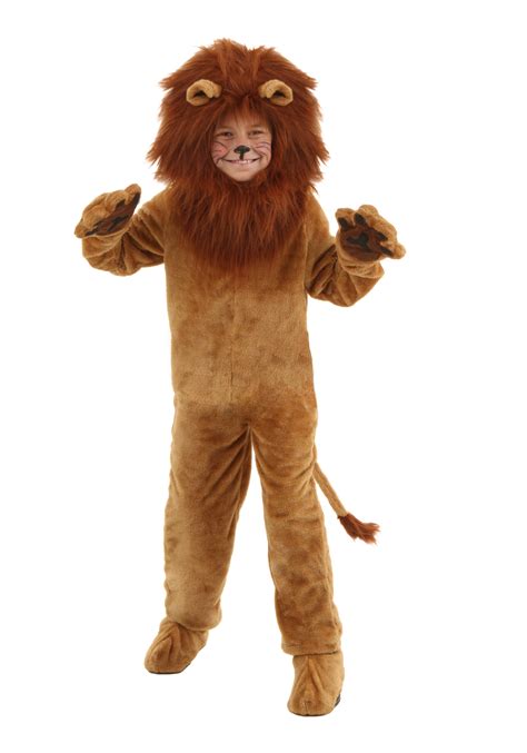child deluxe lion costume