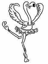 Flamingo Coloring Pages Coloringpages1001 sketch template