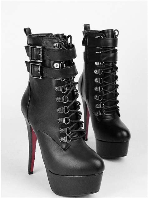 sexy black high heels fashion boots on luulla