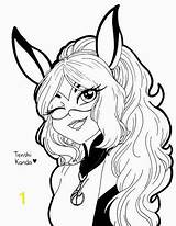 Miraculous Rena Alya Bug Bee Kwami Marinette Divyajanani Pony sketch template