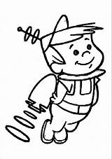 Coloring Jetson Pages Elroy Jetsons Cartoon Wecoloringpage Printable Color Drawings Book Kleurplaten Colouring Books Vintage Adult George Astro Kids sketch template