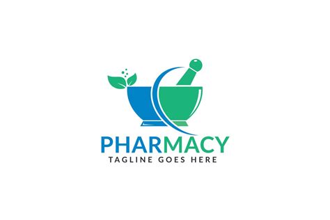 pharmacy logo design  logos design bundles