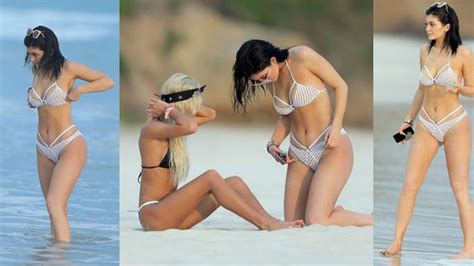 kylie jenner in bikini at mexico beach exclusive pics youtube