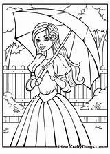 Umbrella Iheartcraftythings Carries Puffy Herself sketch template