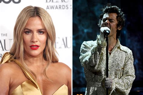 Harry Styles Pays Tribute To His Ex Girlfriend Caroline Flack At The