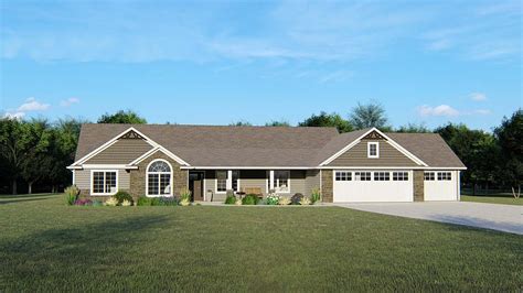 ranch style   bed  bath  car garage ranch style house plans ranch style homes house
