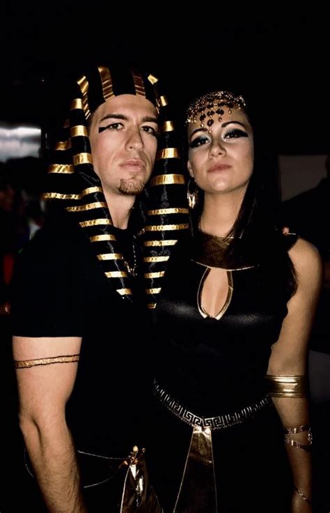 Couples Halloween Costume Cleopatra And Pharaoh Egyptian Couples