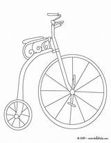Old Bike Coloring Color Pages Hellokids Print Online sketch template