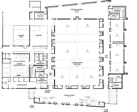 uintah conference center venue building layout