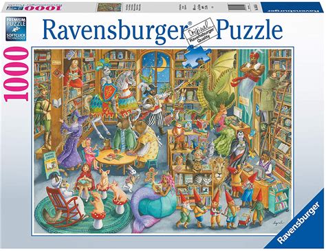 ravensburger  midnight   library jigsaw puzzle  piece