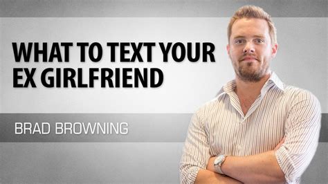 What To Text Your Ex Girlfriend Text Messages To Win Her Back Youtube