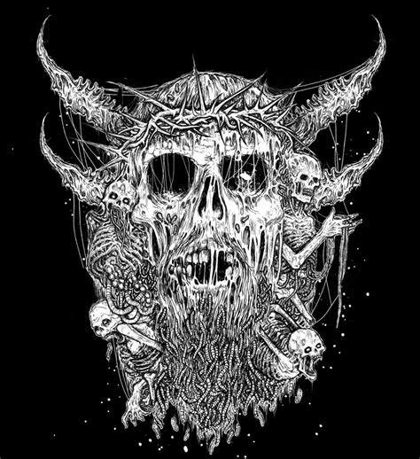 Mark Riddick Dark Art Satanic Art Heavy Metal Art