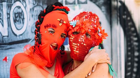 30 wild photos of chile s masked feminists