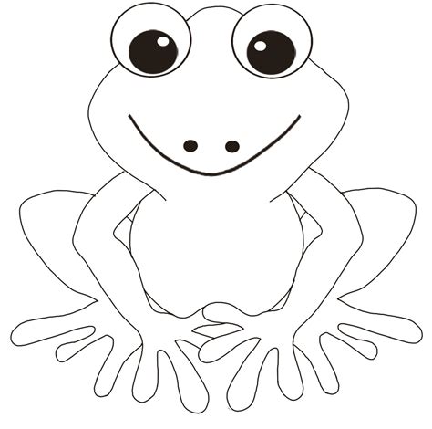 printable frog coloring pages  kids