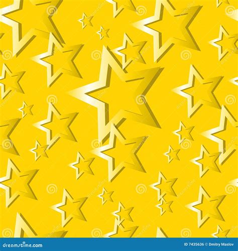 seamless gold star pattern royalty  stock image image