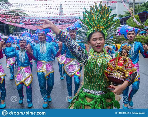 2019 sinulog festival editorial photography image of cebu