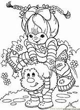 Coloring Pages Rainbow Bright Brite Kids Color Printable Sheets Colouring Cartoon Cartoons Online Disney Twink Cute Books Print Adult 80s sketch template