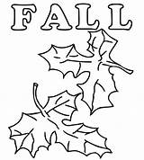 Fall Coloring Pages Leaves Autumn Kids Printable Preschool Clip Welcome Leaf Preschoolers Color Letters Disney Sheets Colouring Print Getcolorings Activities sketch template