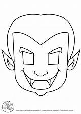 Vampire Peur Monstre Dracula Masques Caretas Gabarit Masque Mascaras Colorier Maternelle Coloriages Enfants Mondedespetits Maske Diable Activité Gratuits Verob Hallowen sketch template