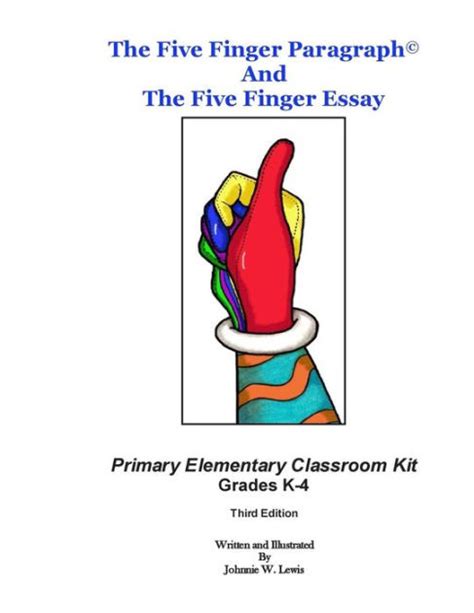 finger paragraph    finger essay primary elem