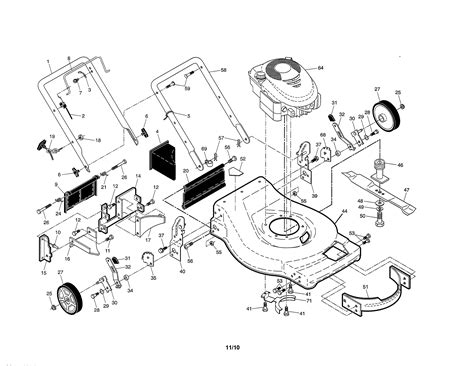 ariens lawn mower parts model ak sears partsdirect