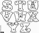 Alfabeto Inverno Invierno Alfabet Lettere Letra Buchstaben sketch template