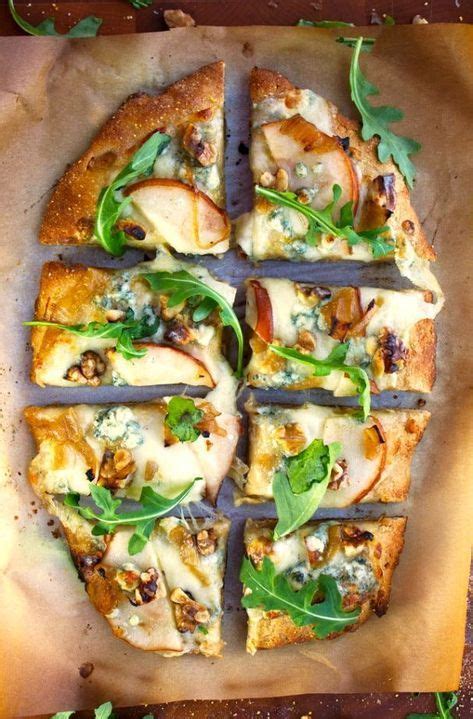 Pear Walnut And Blue Cheese Artisan Pizza Use Bob S Red