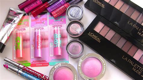 huge drugstore makeup haul spring 2015 youtube