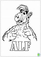 Alf Dinokids Popular sketch template