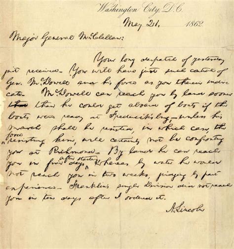 in a wartime telegram a look at a frustrated lincoln the new york times