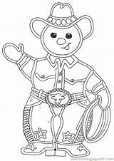 Gingerbread Coloring Miscellaneous Mural Buckaroo Gf Reversed Boy Printable Pages Cartoons Color sketch template
